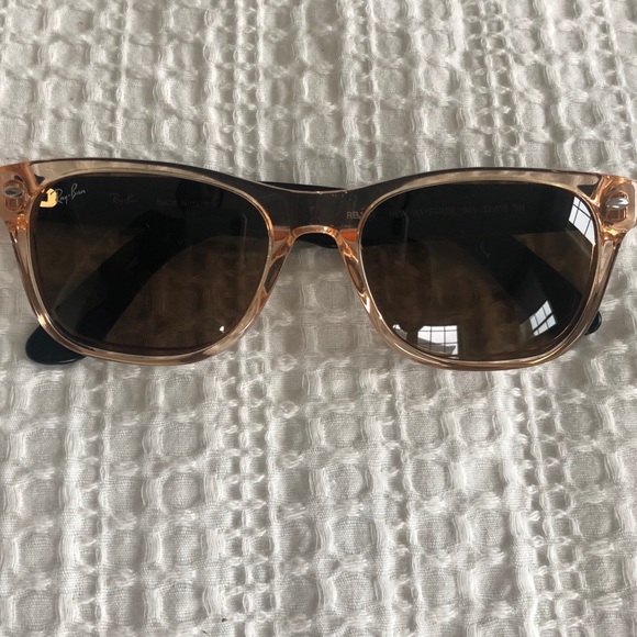 COPY - Pink & Black Ray-Ban Sunglasses - Picture 1 of 6